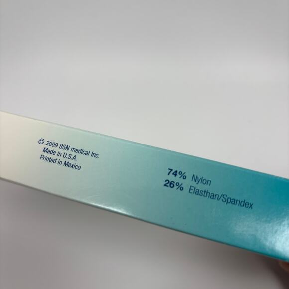 Jobst Compression Stockings 20-30 mmHg L Knee High Open Toe Ultra Sheer Natural - Picture 6 of 9